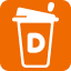 Dunkin India logo